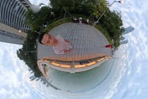 哥，别拍了，头晕‍