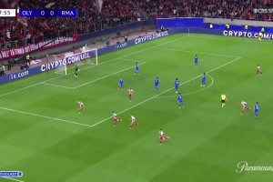 【集锦】欧冠-姆巴佩大四喜维尼修斯两助 皇马4-3奥林匹亚科斯