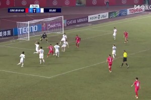 方昊解围踢中对手反弹入网，国安1-1被河内公安扳平