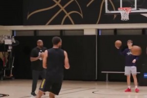 篮球人的手感！姚明体验 24 秒时间感知挑战，卡秒太准了